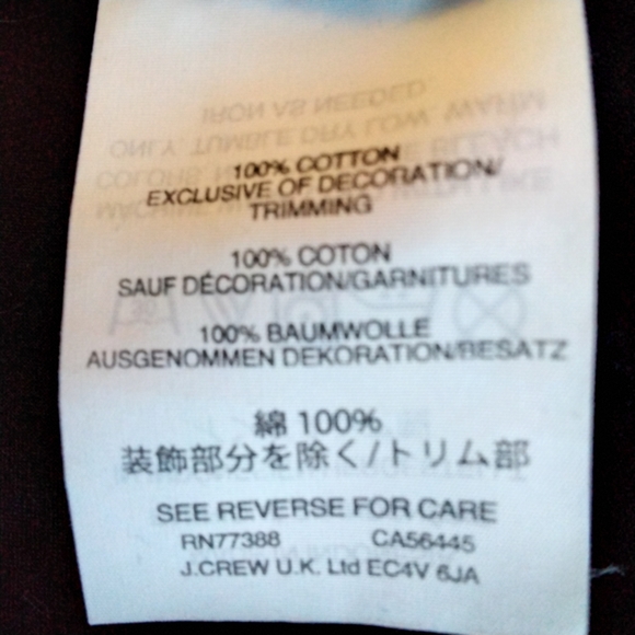 J. Crew Mercantile Navy Blue & White "nap all day" Sleep Shirt - M - Picture 7 of 8